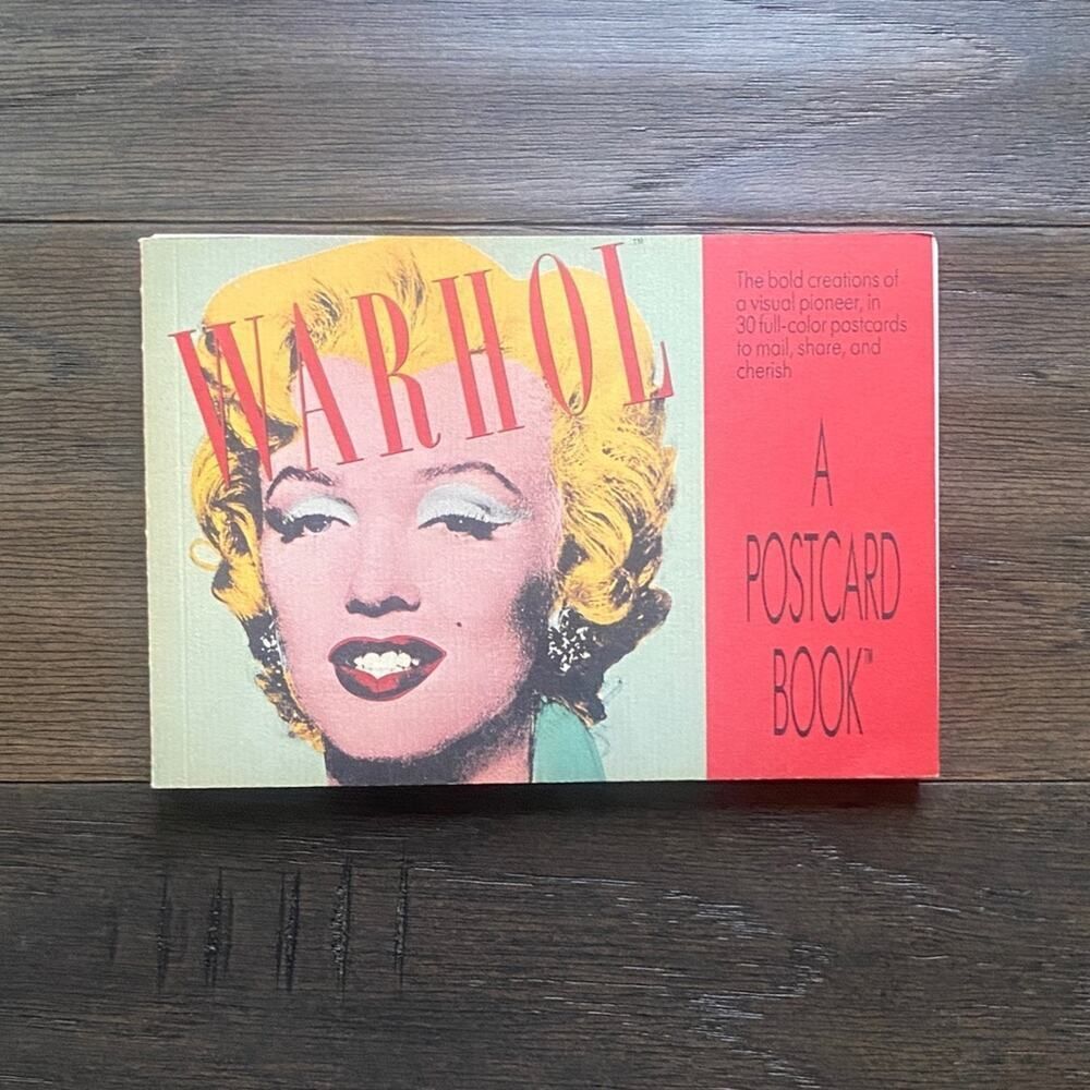 Andy Warhol Postcard Book Marilyn Monroe